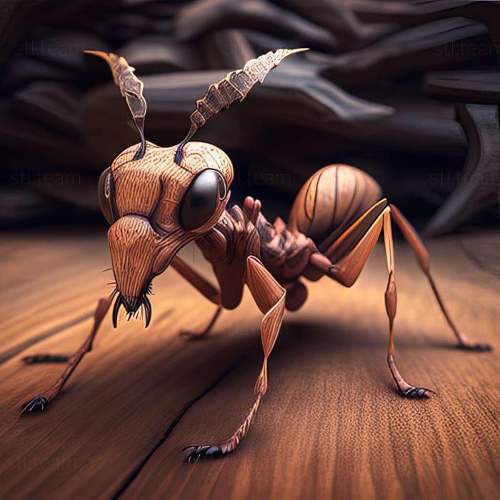 3D model Camponotus rebeccae (STL)